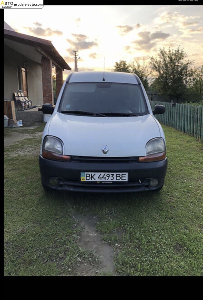автобазар украины - Продажа 2001 г.в.  Renault Kangoo 1.9 D MT (65 л.с.)