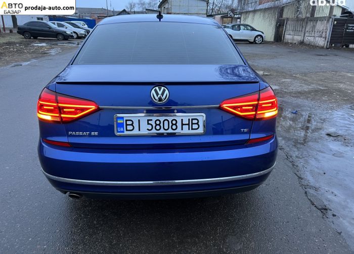 автобазар украины - Продажа 2016 г.в.  Volkswagen Passat 1.8 TSI AT (180 л.с.)