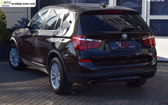 автобазар украины - Продажа 2016 г.в.  BMW X3 xDrive20i AT (184 л.с.)