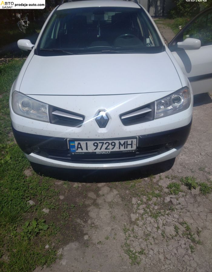 автобазар украины - Продажа 2008 г.в.  Renault Megane 1.9 dCi MT (130 л.с.)