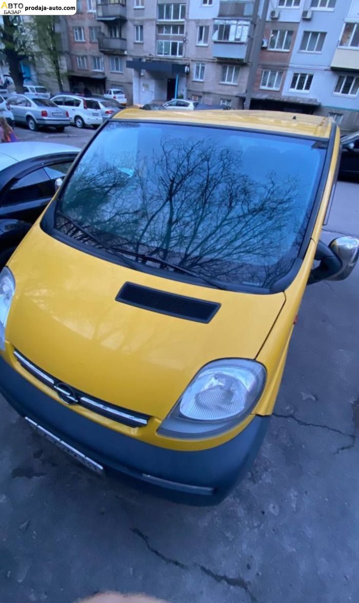 автобазар украины - Продажа 2004 г.в.  Opel Vivaro 