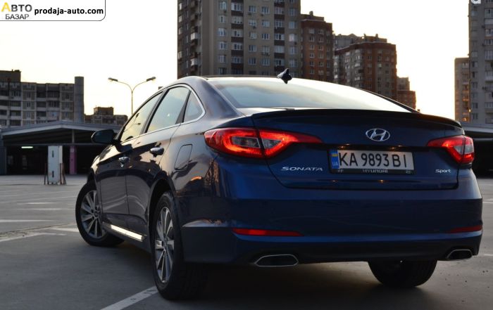 автобазар украины - Продажа 2016 г.в.  Hyundai Sonata 2.4 GDI AT (185 л.с.)