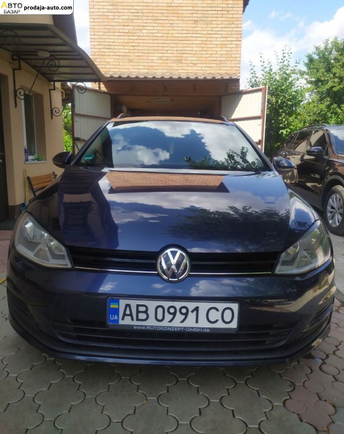 автобазар украины - Продажа 2014 г.в.  Volkswagen Golf 1.6 TDI BlueMotion DSG (105 л.с.)