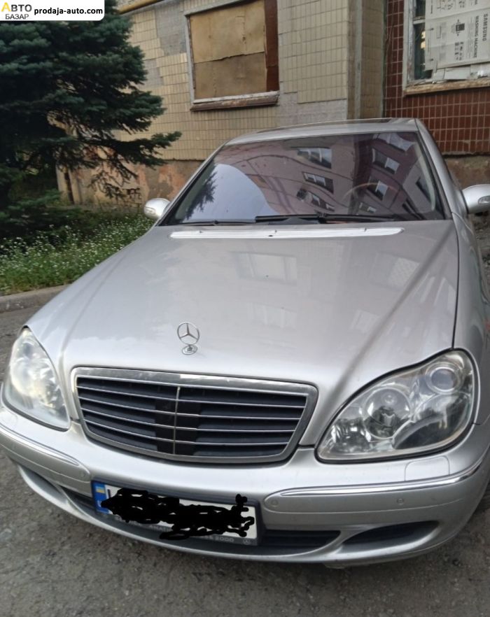 автобазар украины - Продажа 2003 г.в.  Mercedes S S 500 7G-Tronic (306 л.с.)